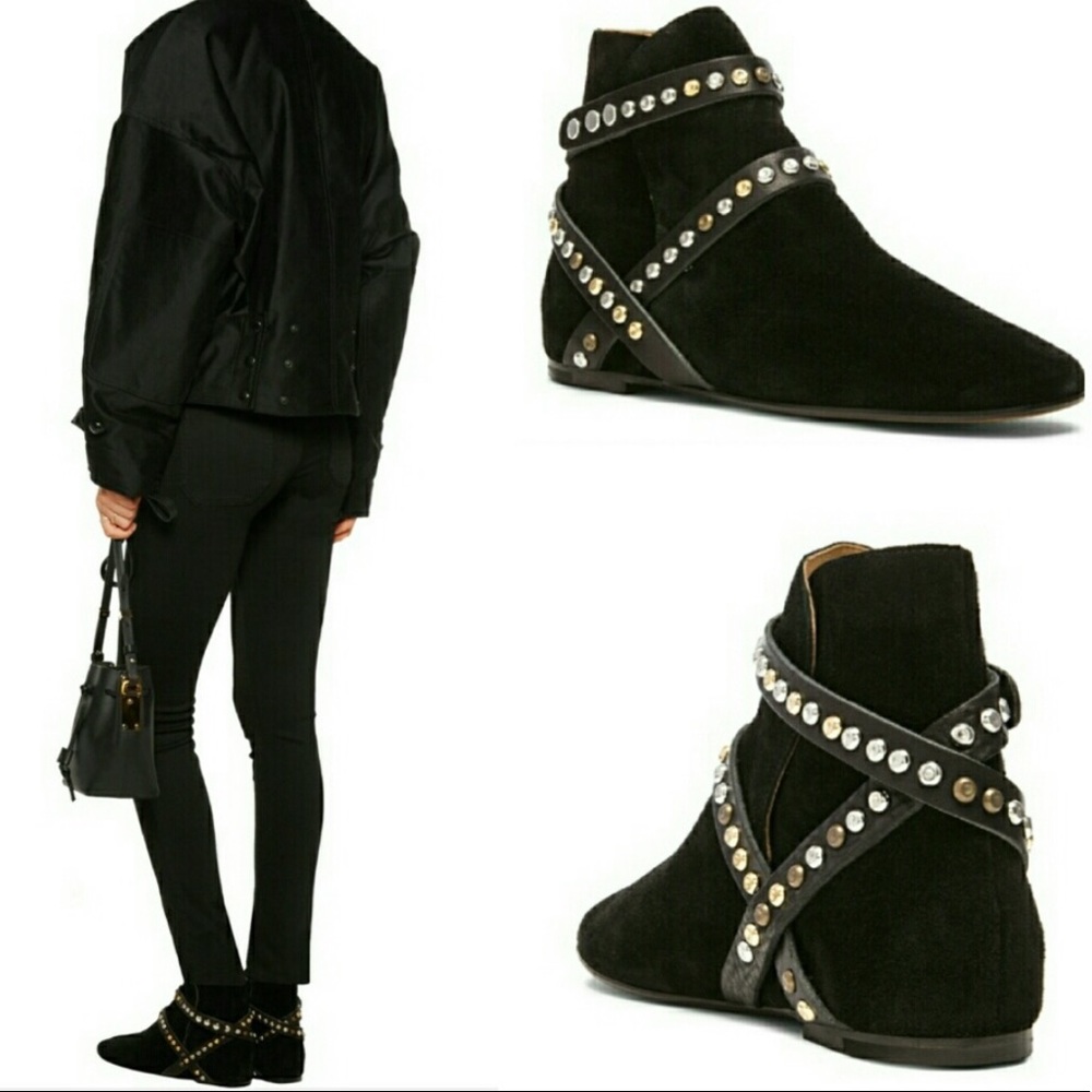 New Isabel Marant Etoile Ruben Hey Jude Bootie - 5